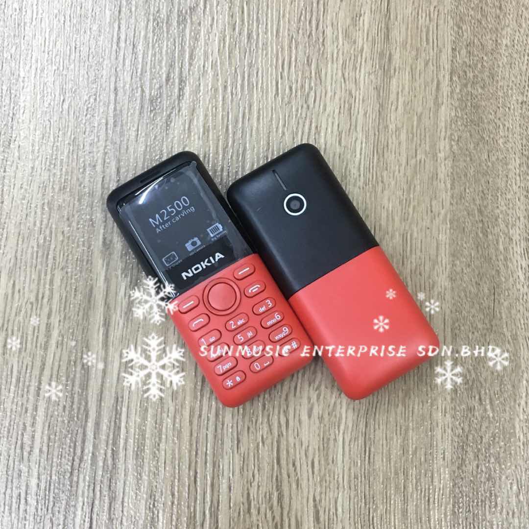 (Red)NOKIA 2500 MINI Super mini Body Wireless Bluetooth Dialer Phone